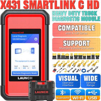 2026 LAUNCH X431 SmartLink C HD HD3 OBD2 Diagnosegerät für 24V LKW X431 PRO3S 5
