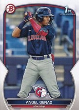 2023 Bowman Propects Card #BP140 Angel Genao (1st Bowman)