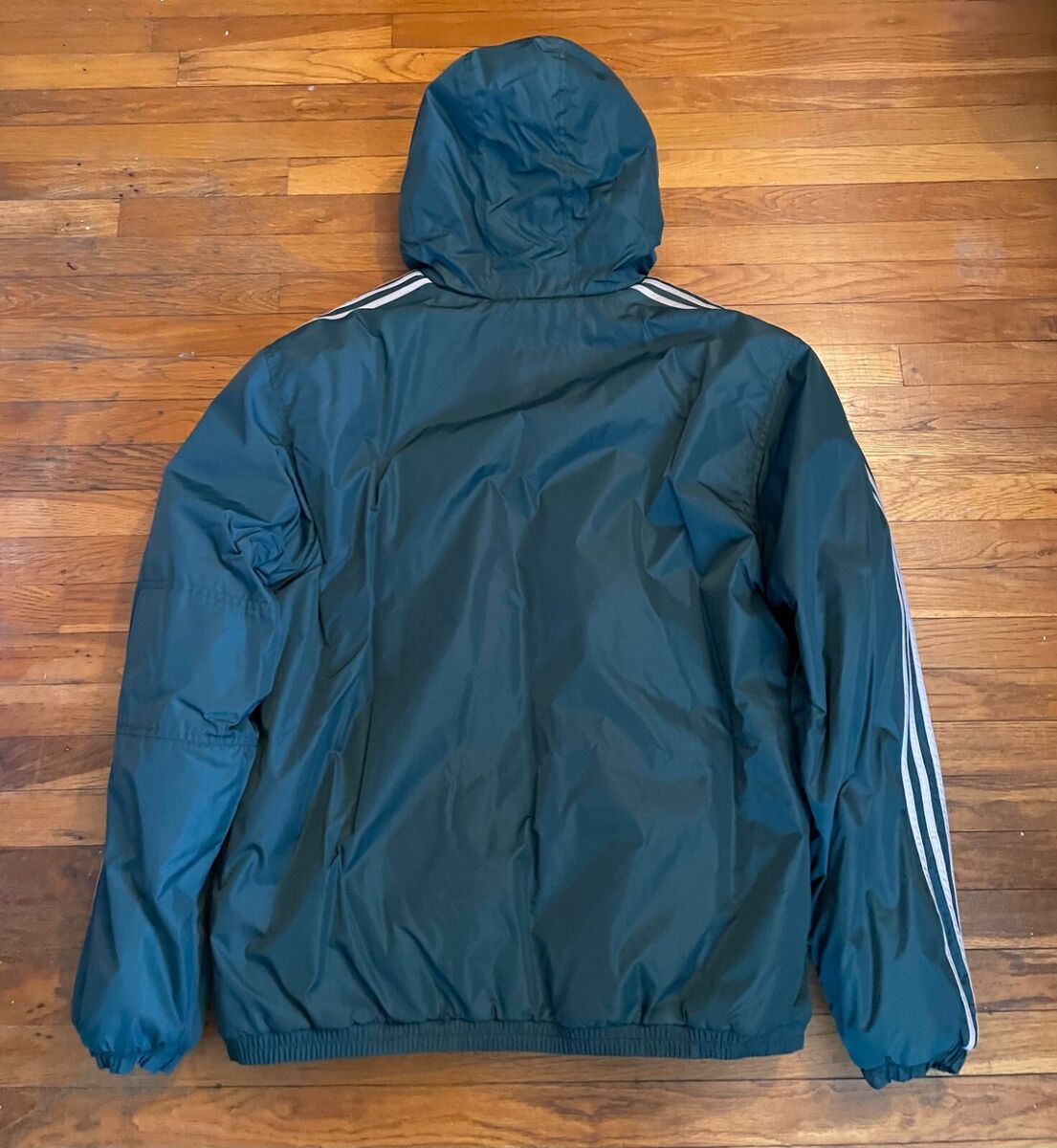 Vintage adidas Full Zip Fleece Lined Winter Jacket with Hood Vintage adidas Full Zip Fleece Lined Winter Jacket with Hood