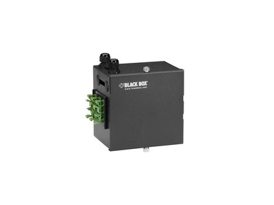 Black Box Network Services JPM397A 2 Port Wallmount Mini-DIN Rail Fiber Enclosur