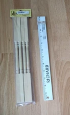 Houseworks 1:12 Scale Wood Veranda Posts #7030 (4 per Pack) - New Sealed NIP