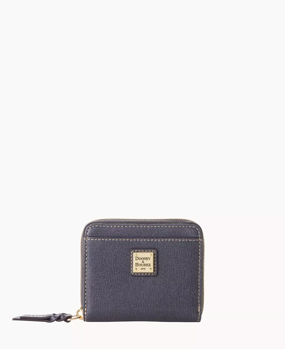 Dooney & Bourke Saffiano Small Zip Around Wallet