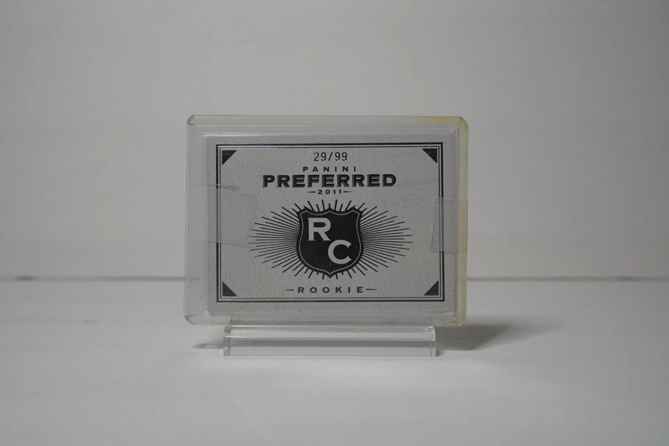 2011 Preferred Rookie Material Booklet 29/99 Cole Aldrich Devin Ebanks Ekpe Udo  - Image 2 of 4