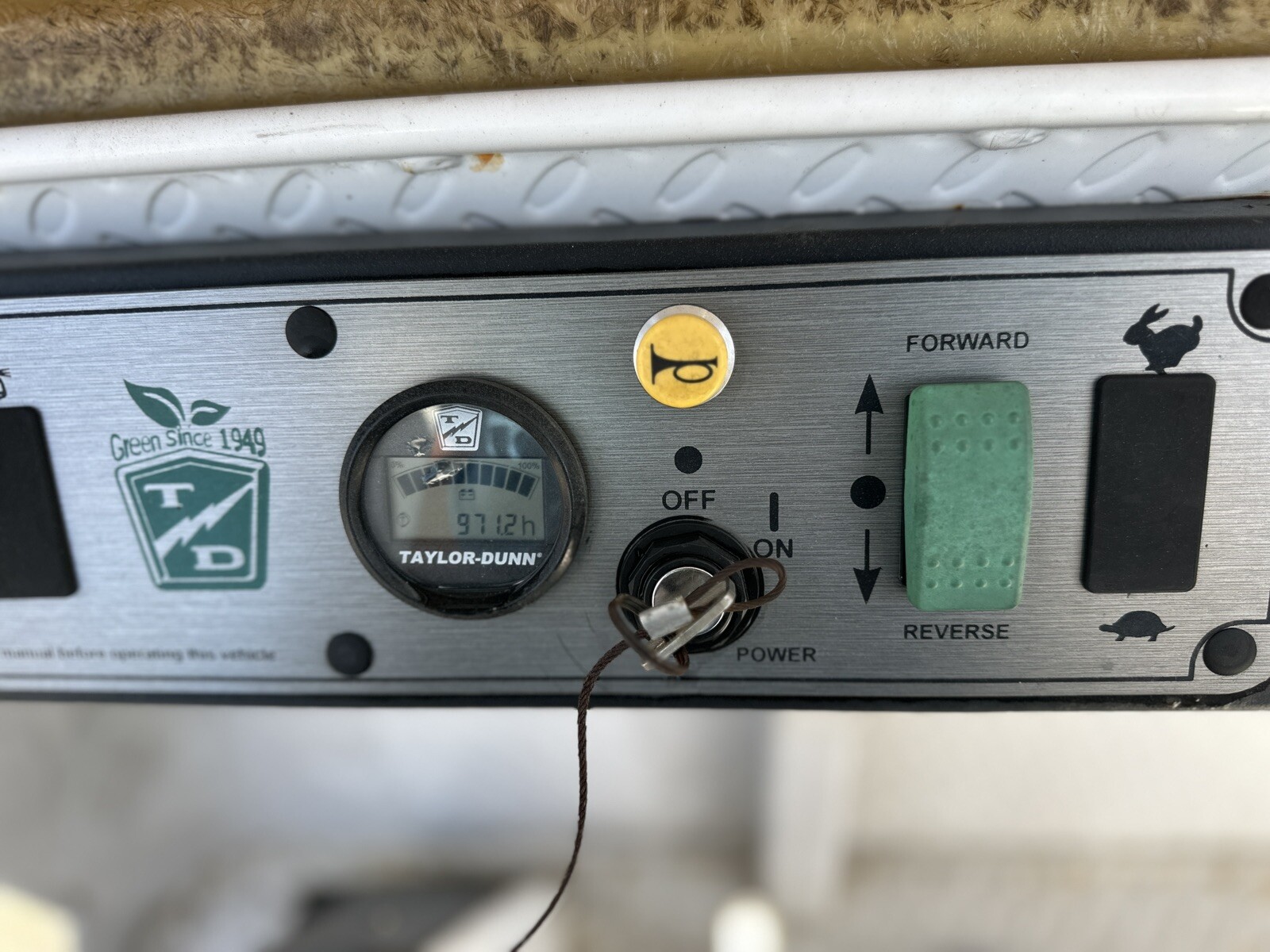 Taylor Dunn B248 Electric Industrial Flatbed Enclosed Box