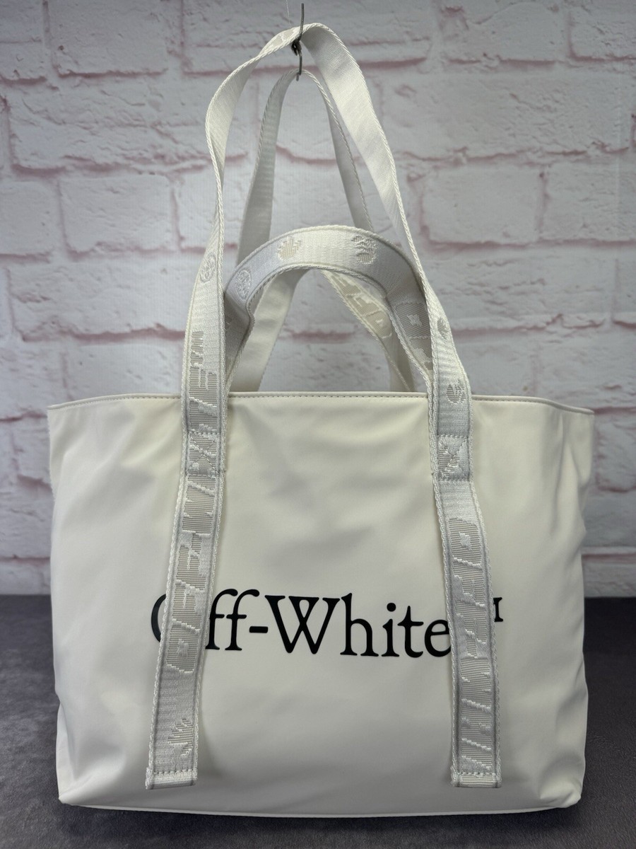 Off-White Virgil Abloh Commercial Tote Bag Satin NWT | eBay Off-White Virgil Abloh Commercial Tote Bag Satin NWT | eBay
