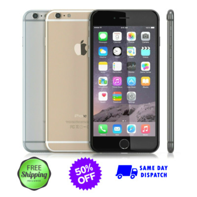 Apple iPhone 6 Plus 16GB 64GB Unlocked Verizon Screen 5.5'' GSM LTE CDMA iOS