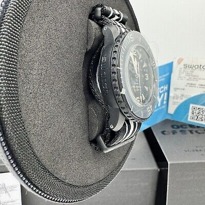 SWATCH Blancpain XSwatch OCEAN OF STORMS / SO35B400 Black SWATCH Blancpain XSwatch OCEAN OF STORMS / SO35B400 Black