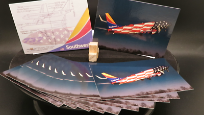 Carte Postale Avion Southwest Airlines Boeing 737-200 – Vintage Collection