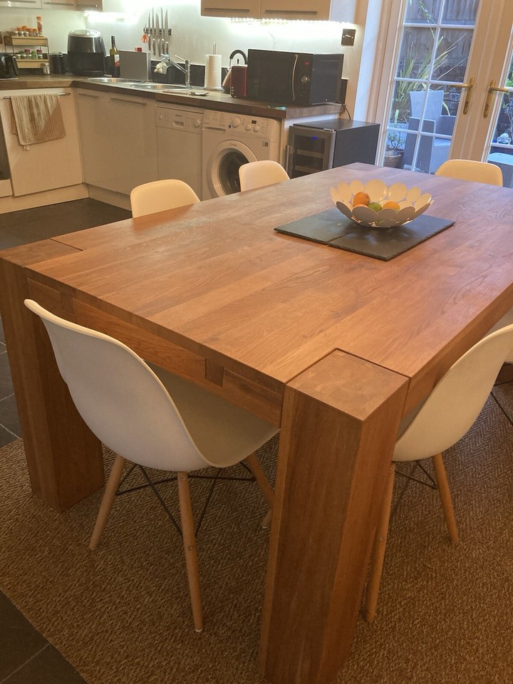 used dining room table and 6 chairs eBay