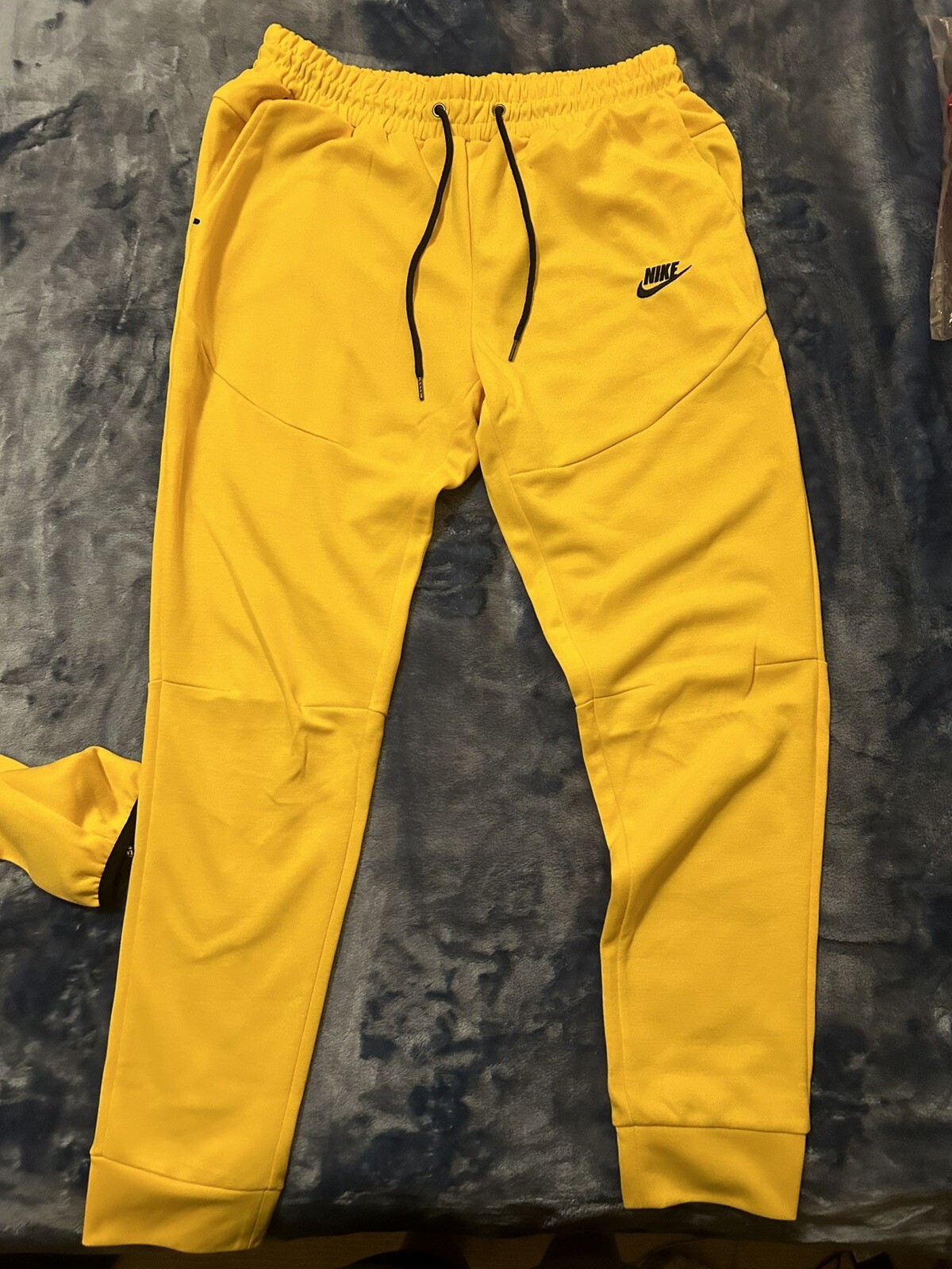 Nike Tech Fleece Tracksuit Full Set Medium New With Tags Yellow eBay