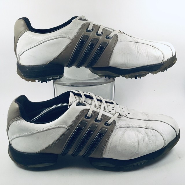 ADIDAS TOUR 360 3D Fit Foam Mens Golf Shoes Cleats White 737331 US 12 EUC | eBay
