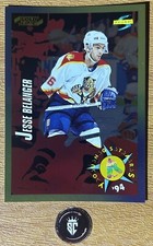 Jesse Belanger 1994 Pinnacle Score Young Stars Gold Line #257 Florida Panthers