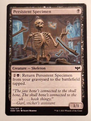 Persistent Specimen - Innistrad: Crimson Vow - Magic the Gathering MTG Nice!