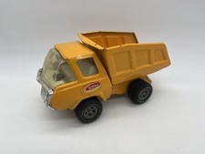 Vintage Tonka Dump Truck Mini-Series Orange Pressed Steel 9” 1970’s Made in USA.