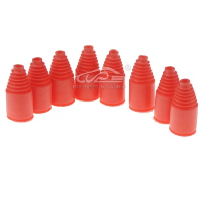 FLMLF Rc Car Gas Parts Axle Boot 8PC For 1/5 Scale HPI RV KM Baja 5B 5T 5SC