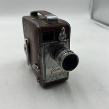 KEYSTONE RIVIERA 8mm MAGAZINE MOVIE CAMERA MODEL K-40 w/ 13mm f/1.9 LENS