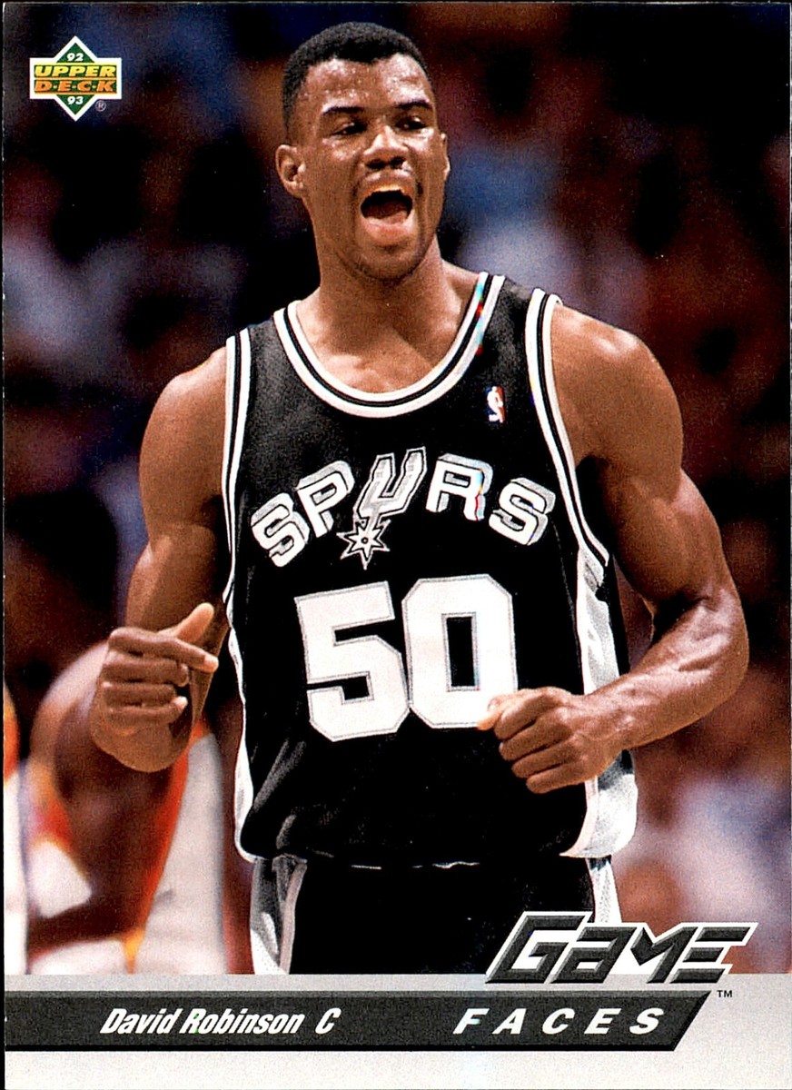 1992-93 Upper Deck #496 David Robinson GF San Antonio Spurs HOF