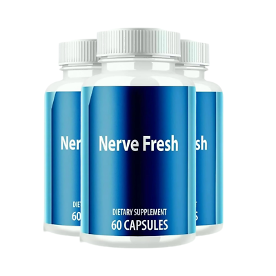 #ad #ad 3 Pack Nerve Fresh Capsules for Nerve Health amp; Function Support 180 Capsules $36.95