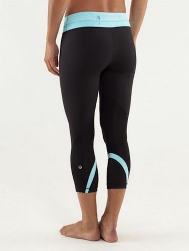 Lululemon Black Blue Gray Run Inspire 