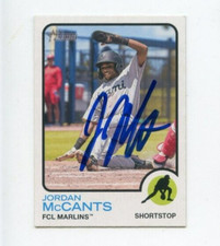 JORDAN MCCANTS SIGNED 2022 TOPPS HERITAGE MINOR LEAGUE BASEBALL CARD AUTO