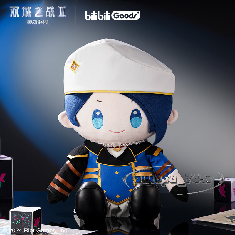 ぬいぐるみ caitlyn Vi Caitlyn 40cm LOL Arcane:League of Legends Plush Dolls