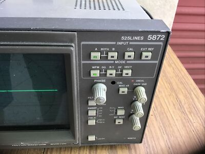 Leader Vector/Waveform Monitor 525Lines 5872 | eBay