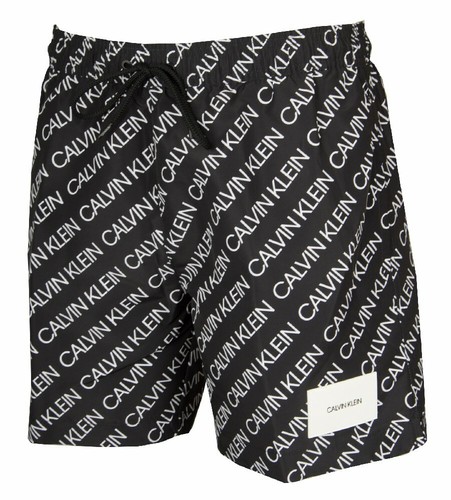 Boxer costume uomo mare o piscina swimwear log CK CALVIN KLEIN articolo  KM0KM005 | eBay