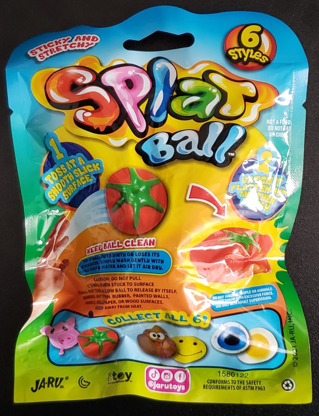 Jaru Splat Ball Squishy Tomato Toy Splat Ball Stress Ball New eBay