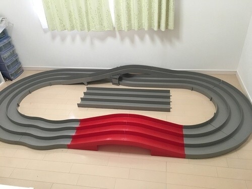 Tamiya Mini 4WD Japan Cup Jr. Circuit Slope Section / Red / 69570