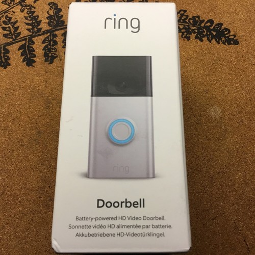 Ring Video Doorbell 2nd Gen Security Camera with 1080p HD Video Silver  - Picture 6 of 6