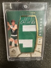 2007-08 SP Authentic Bill Walton By the Number Patch Auto #3/25 Celtics🔥💎