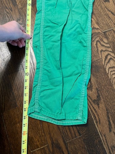 Washington Dee Cee Bib Overalls Sanforized Carpenter Jeans VTG Green - Picture 6 of 9