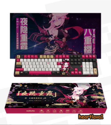 Official Akko Honkai Impact 3 Yae Sakura RGB Backlit Gaming