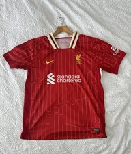 Arne Slot 2024/25 Liverpool FC Home Shirt Signed 2024/25 Champions With COA
