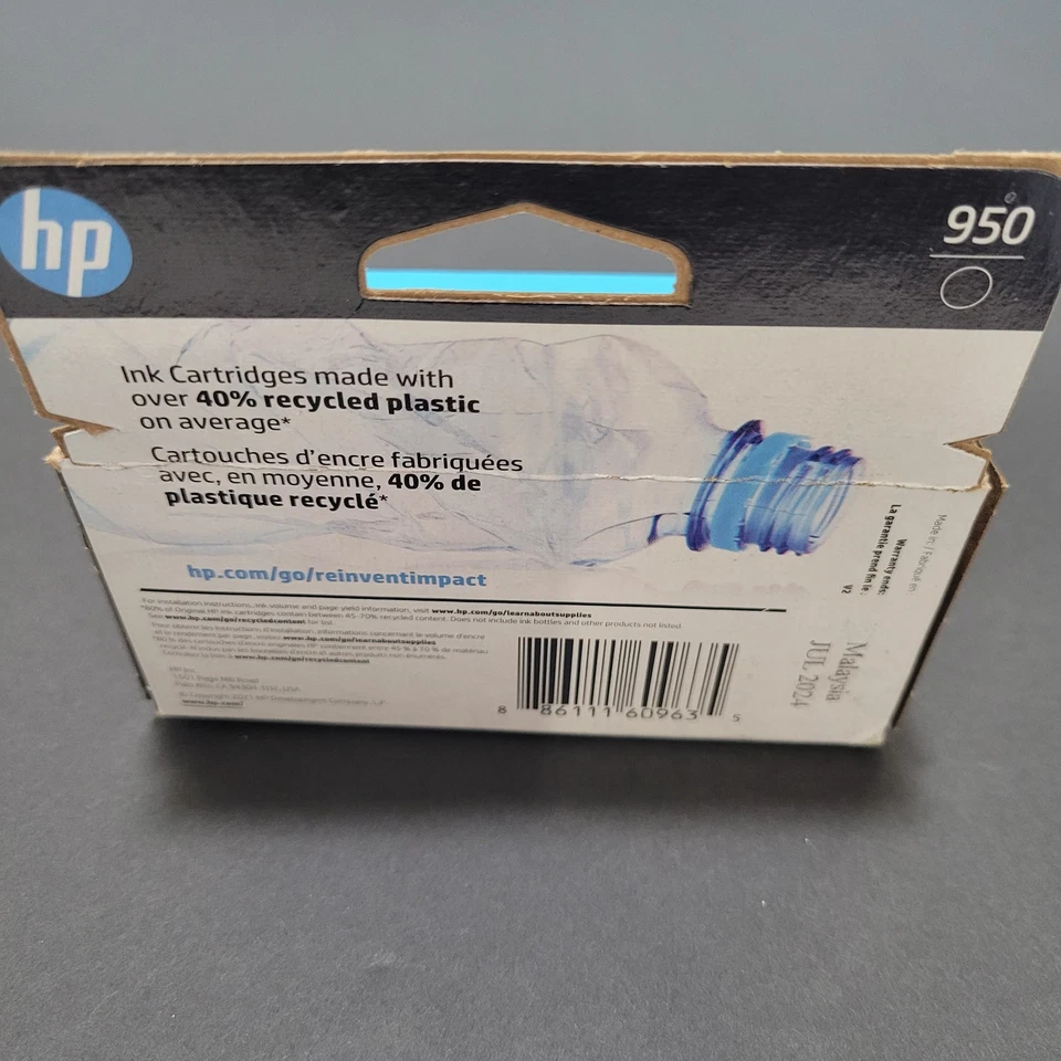 HP 950 Black Ink OfficeJet 8110 8610 8615 8620 8630 - Image 3 of 4