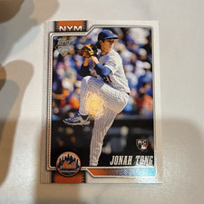 Topps 2026 Series 1 Jonah Tong Rookie #4 New York Mets Baseball