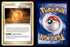Pokemon Majestic Dawn Old Amber 84/100 2008 Uncommon