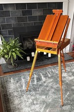 Easel - Portable Home or Travel Wood Standing - Art Studio by BATTAT MC11701