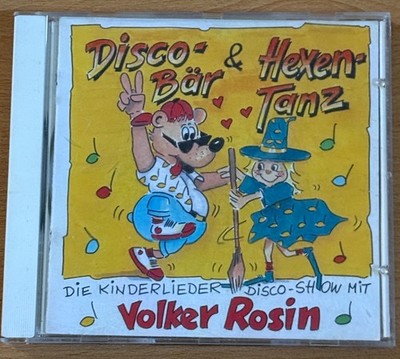Mega Rare CD: Volker Rosin   Discobär & Hexentanz - Die Kinderlieder Disco-Show