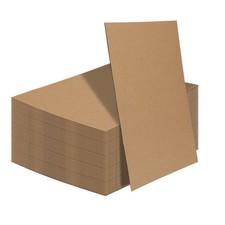 9x12 Corrugated Cardboard Sheets Set of 50, Flat Card Boards Inserts for Craf...