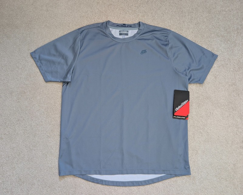 Troy Lee Designs Flowline S/S MTB Jersey XL Windward Blue 