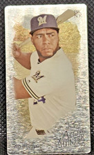 2019 Topps Allen & Ginter #39 Mini-Metal Jesus Aguilar #/3 NM/MT (JBC3254)