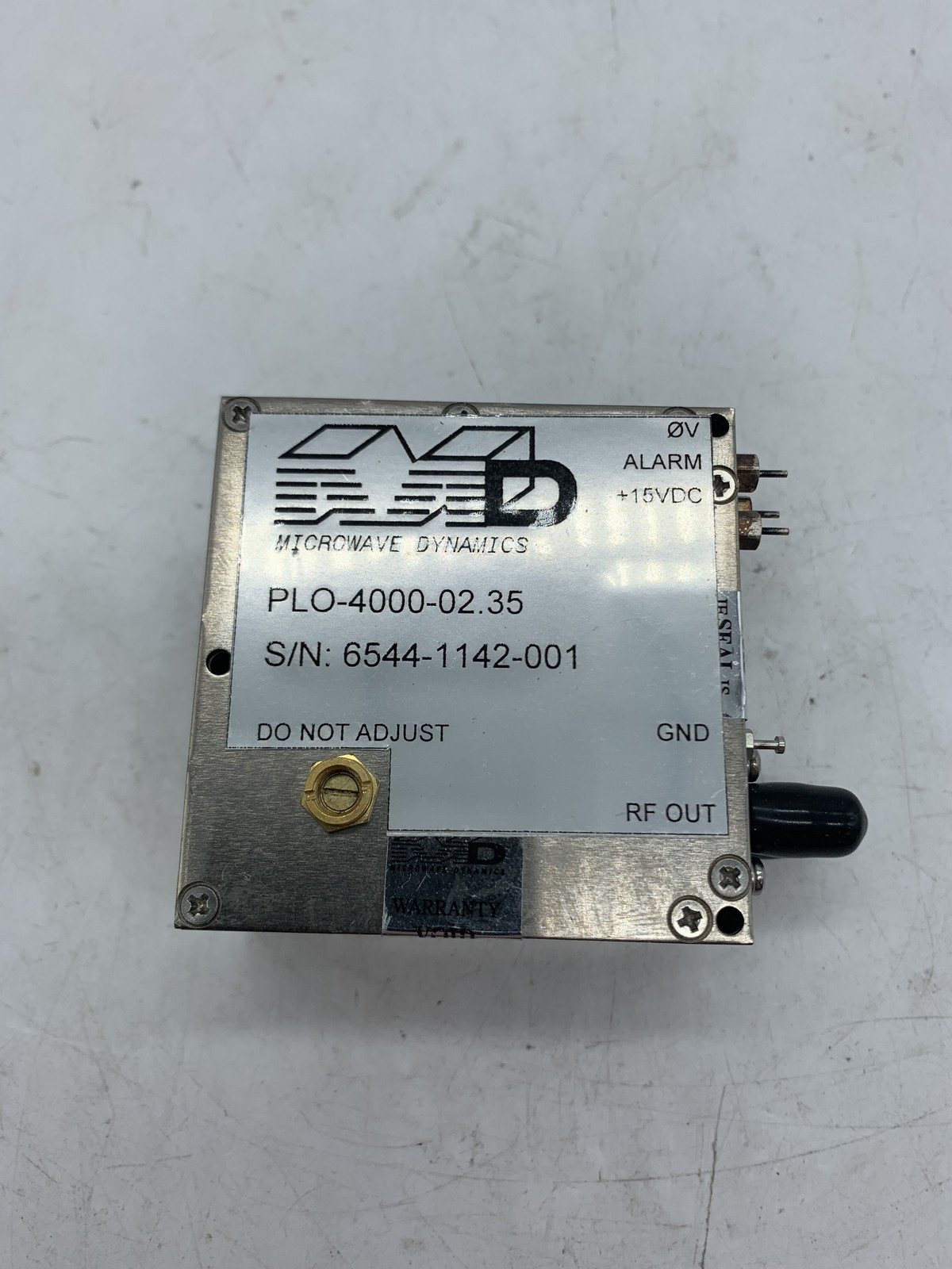 Microwave Dynamics PLO-4000-02.35 Phase Locked Oscillator ~ FREE SHIPPING