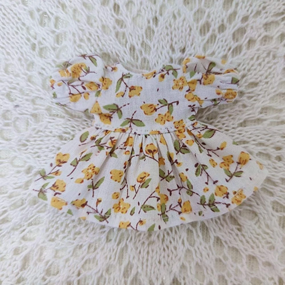 VETEMENTS Bambole abiti manica corta vestiti stampati fatti a mano bambola top bambola gonna vestiti