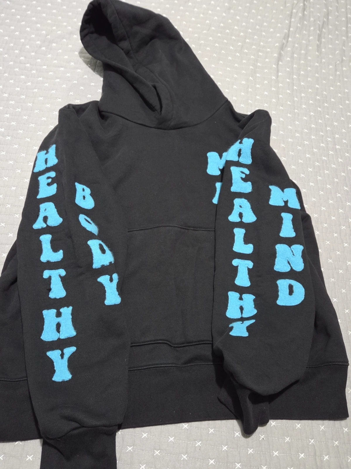 Felpa con cappuccio Amiri uomo A Love Movement corpo sano taglia large