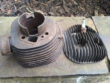 BSA BANTAM D14B CYLINDER BARREL & HEAD