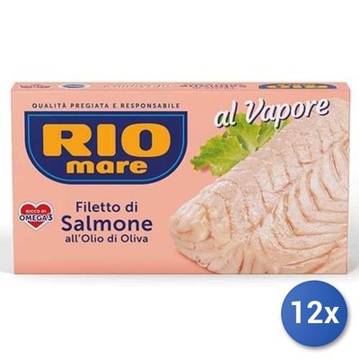 12x Multipack Rio Mare Lachs 150 G Olivenöl