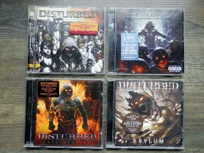4 CD's DISTURBED - Indestructible, Asylum, The Lost Children, Ten Thousand Fists