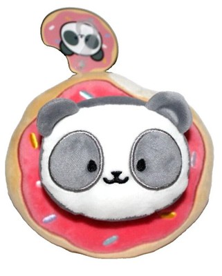 NEW PANDA PLUSH Anirollz Pandaroll Mochi Donut The Curious Foodie 6'' NWT