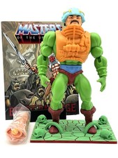 Mattel MOTU MAN-AT-ARMS Origins 2020 Complete w Comic & Stand Ships Free